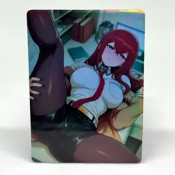 Steins Gate Kurisu Makise Goddess Anime Waifu ACG Foil Card - Image 1