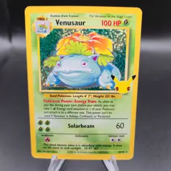 Venusaur 15/102 Pokemon Card - Celebrations: Classic Collection - NM - Image 1