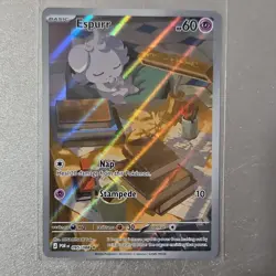 Pokemon Espurr 095/088 POR IR 60 HP Pokemon TCG Card - Image 1