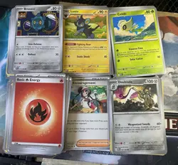Pokemon Card Lot Never Played Near Mint - Image 1