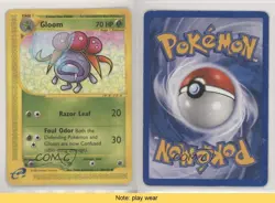 Gloom Pokemon e-Card Series Expedition #78 2002 READ 0b3 - Image 3
