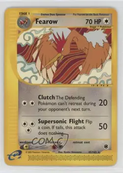 Fearow Pokemon e-Card Series Expedition #45 2002 - Image 1