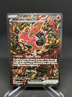 Oricorio ex 024 Pokemon TCG Mega Evolution Charizard UPC Black Star Promo Card - Image 2