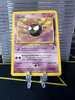 GASTLY - 33/62 - Fossil - Pokemon Card - LP - Image 1