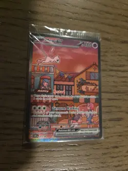 Pokemon Mew EX 053 SEALED Black Star PROMO card Scarlet & Violet 151 - Image 1