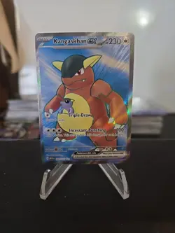 Pokemon TCG Scarlet & Violet Kangaskhan EX 190/165 Ultra Rare Full Art Holo Card - Image 1