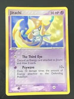 Pokemon Card TCG Jirachi Black Star Promo Rare 021 VLP/NM - Image 1