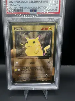 Pikachu - (Celebrations Metal Card) 058/102 (UPC) - Image 2
