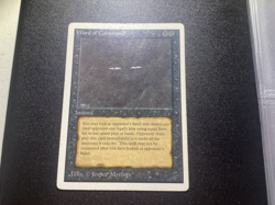 1993 WotC MAGIC the Gathering UNLIMITED medium play WORD OF COMMAND - Image 2