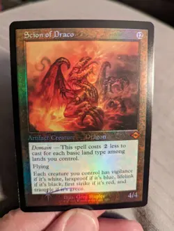 1x Scion of Draco Foil Retro NM - Modern Horizons 2 MH2 Magic x1 - Image 1