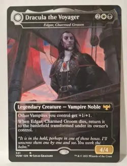 MTG Dracula the Voyager/Casket of Native Earth x1 Regular NM/PFresh! - Image 1