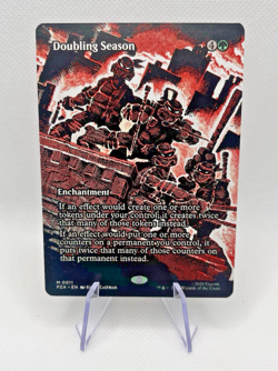Doubling Season - (Borderless) Teenage Mutant Ninja Turtles Regular - MTG - Image 1
