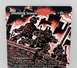 Doubling Season - (Borderless) Teenage Mutant Ninja Turtles Regular - MTG - Image 3