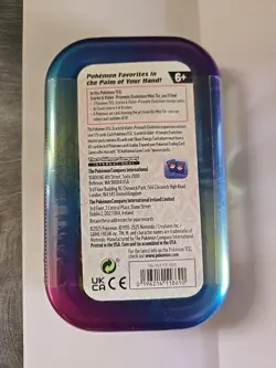 Pokemon Scarlet & Violet Prismatic Evolutions Sealed Mini Tins Flareon & Leafeon - Image 3
