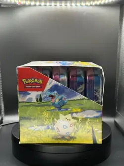 Pokemon Mega Evolution Ascended Heroes Mini Tins Display Box 10x sealed mini tin - Image 3