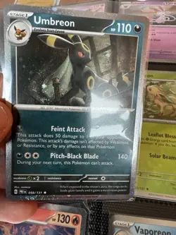 Huge Modern Pokemon Full Art, Cosmo Promo, Secret Rare Pokemon Binder Collection - Image 3