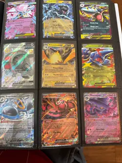 Huge Modern Pokemon Full Art, Cosmo Promo, Secret Rare Pokemon Binder Collection - Image 5