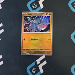 Riolu (Master Ball) 050/131 Sv: Prismatic Evolutions Holo Rare Pokemon TCG - Image 1