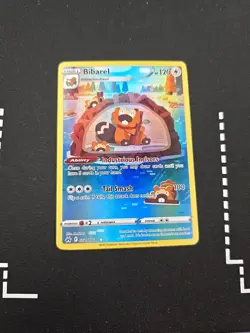 Bibarel GG25/GG70 Crown Zenith Galarian Gallery Pokemon Card Mint NM - Image 1