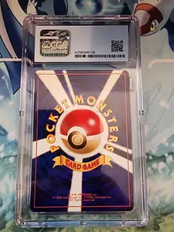 Graded 1996 Japanese Pokemon Voltorb Base Set CGC 9 MINT BLUE LABEL - Image 2