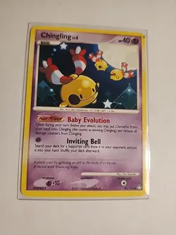 Chingling 42/123 Non Holo Mysterious Treasures Uncommon Pokemon TCG - Image 1