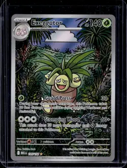 2025 Pokemon Mega Evolution Exeggutor Illustration Rare #135/132 - Image 1