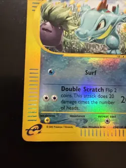 2002 Pokemon TCG Totodile Expedition Base Set 134/165 Reverse Holo - Image 5