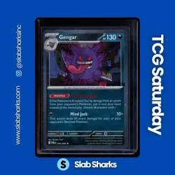 2026 POKEMON PERFECT ORDER EB GAMES EXCL STAMP PROMO #050/088 GENGAR COSMOS HOLO - Image 1