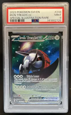 2023 Pokemon SV Iron Treads ex Special Illustration Rare #248/198 PSA 9 - Image 1