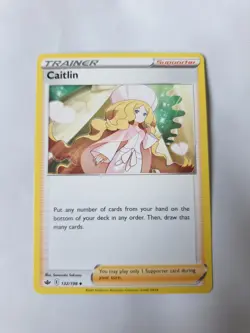 Caitlin - 132/198 - Trainer - Pokemon - Chilling Reign - NM/M - Image 1