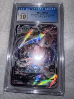 2022 Pokemon Japanese VSTAR Universe Mew VMAX 054/172 CGC 10 - Image 1