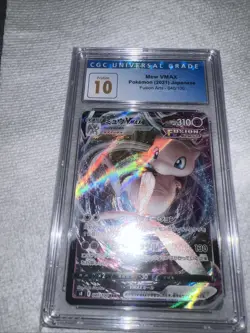 2022 Pokemon Japanese VSTAR Universe Mew VMAX 054/172 CGC 10 - Image 2