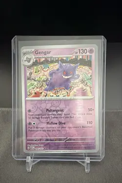 Pokemon Gengar 094/165 Sv: Scarlet & Violet 151 Reverse Holo rare M/NM - Image 1