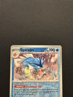 Pokemon TCG Gyarados 130/165 Sv: Scarlet & Violet 151 Reverse Holofoil Near Mint - Image 3