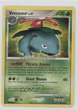 Venusaur Holo Pokemon Diamond & Pearl Secret Wonders #20 2007 - Image 1