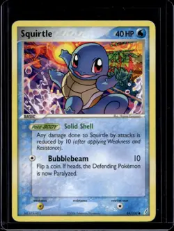 2006 Pokemon EX Crystal Guardians Squirtle #64/100 - Image 1
