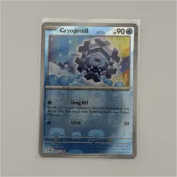 Pokemon Cryogonal Reverse Holo Master Ball 027/086 Ice-Snow 90 HP English - Image 1