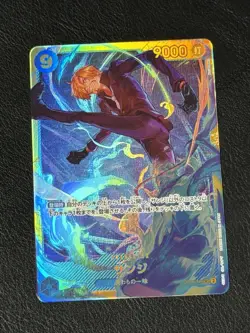 One Piece TCG Sanji OP06-119 SEC Wings of the Captain Foil Card Japanese Edition - Image 1