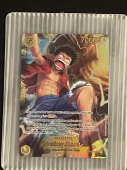 One Piece TCG OP15 Adventure On Kami’s Island Op15-119 Monkey D. Luffy SEC NM - Image 1