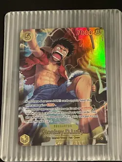 One Piece TCG OP15 Adventure On Kami’s Island Op15-119 Monkey D. Luffy SEC NM - Image 3