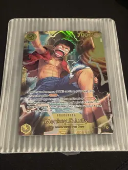 One Piece TCG OP15 Adventure On Kami’s Island Op15-119 Monkey D. Luffy SEC NM - Image 5