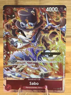 One Piece Sabo 2024 Championship Event Pack Foil Promo P-044 English - Image 1