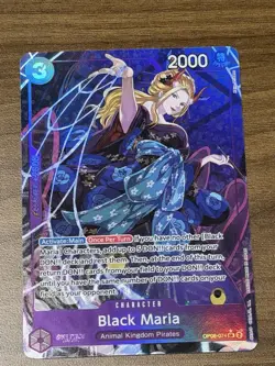 Black Maria OP08-074 SR Alt Art - Holo - One Piece Two Legends NM English - Image 1