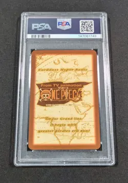 2001 Japanese One Piece CHB Luffy S128 PSA 10 GEM MINT Grand DX - Image 2