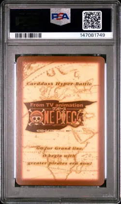 2001 Japanese One Piece CHB Luffy S128 PSA 10 GEM MINT Grand DX - Image 4