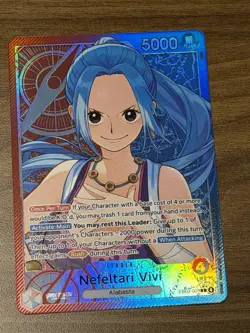 One Piece TCG - Nefeltari Vivi EB03-001 (Alt Art Leader) - Heroines Ed - English - Image 1