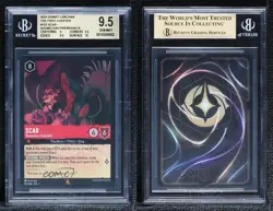 2023 Disney Lorcana - The First Chapter 1 R Scar Shameless Firebrand BGS 9.5 - Image 3