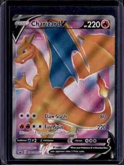 2020 Pokemon SWSH Black Star Promos Charizard V #SWSH050 - Image 1