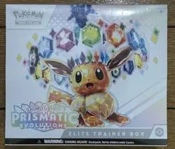 Pokemon Tcg Scarlet & Violet Prismatic Evolutions Elite Trainer Box Etb Sealed - Image 1