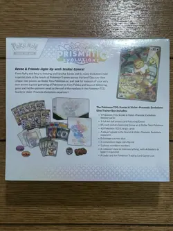 Pokemon Tcg Scarlet & Violet Prismatic Evolutions Elite Trainer Box Etb Sealed - Image 2